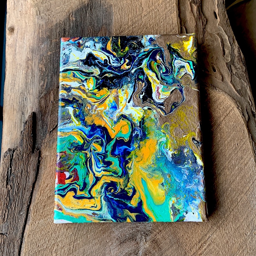 Abstract painting - hand made